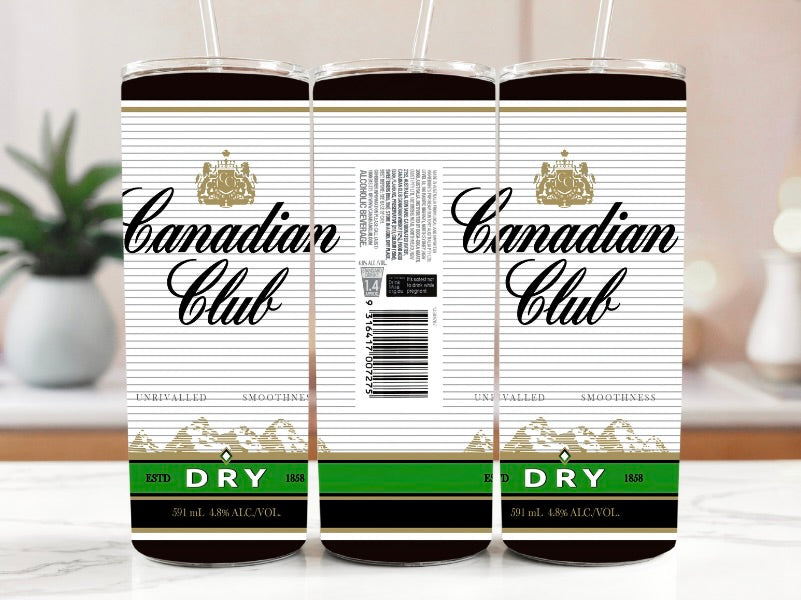 Canadian Club 20oz Stainless Steel Tumbler