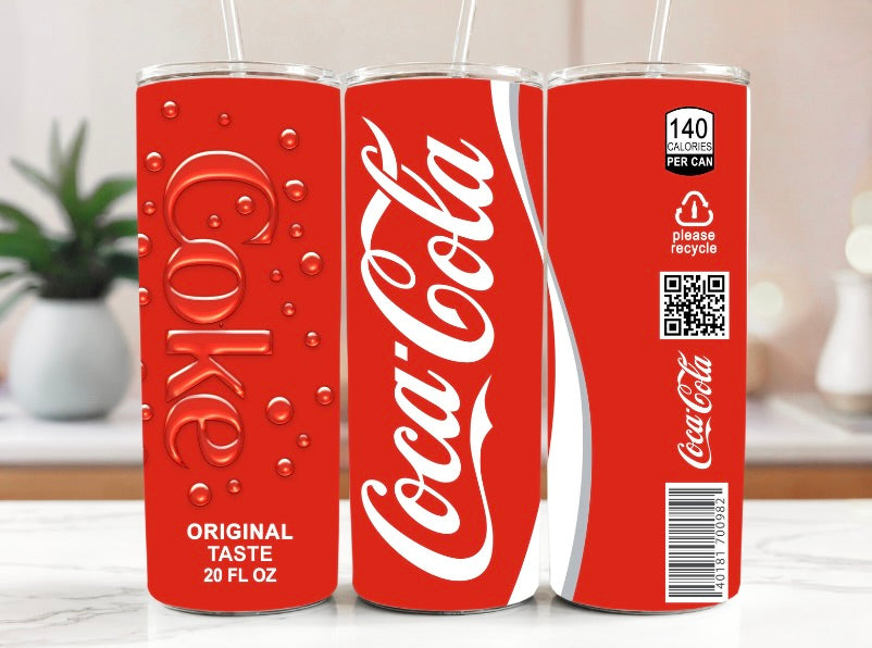 Coke 20oz Stainless Steel Tumbler