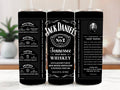 Jack Daniels 20oz Stainless Steel Tumbler