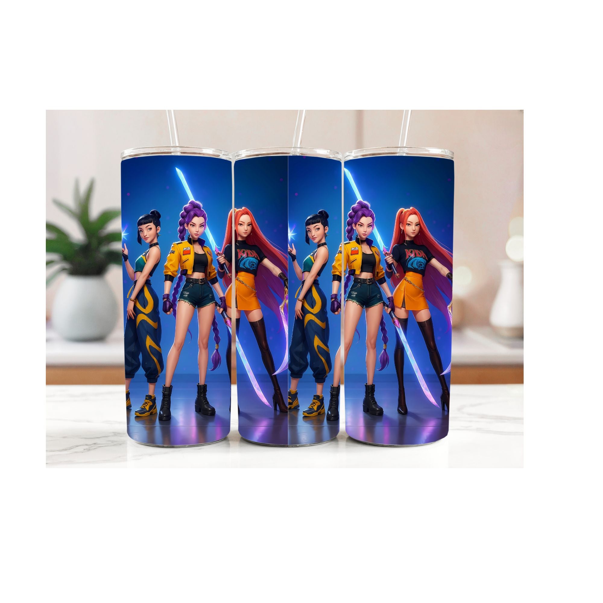 K Pop Demon Hunters  20oz Stainless Steel Tumbler