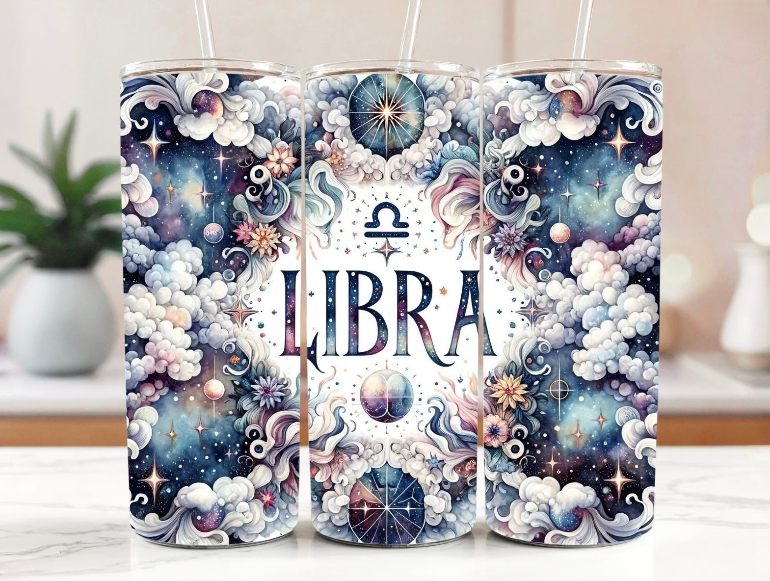 Astrology Libra 20oz Stainless Steel Tumbler