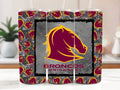NRL Brisbane Broncos 20oz Stainless Steel Tumbler