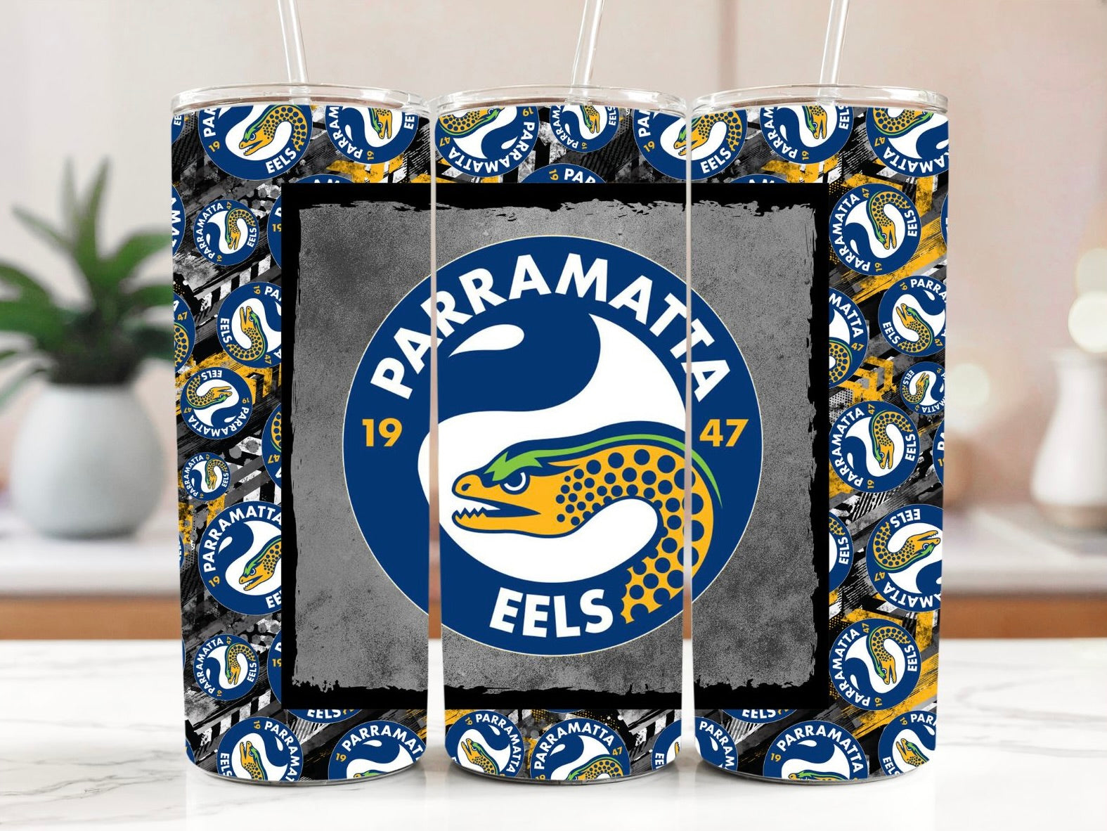 NRL Parramatta Eeels 20oz Stainless Steel Tumbler