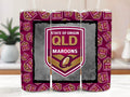 NRL QLD Maroons 20oz Stainless Steel Tumbler (Copy)