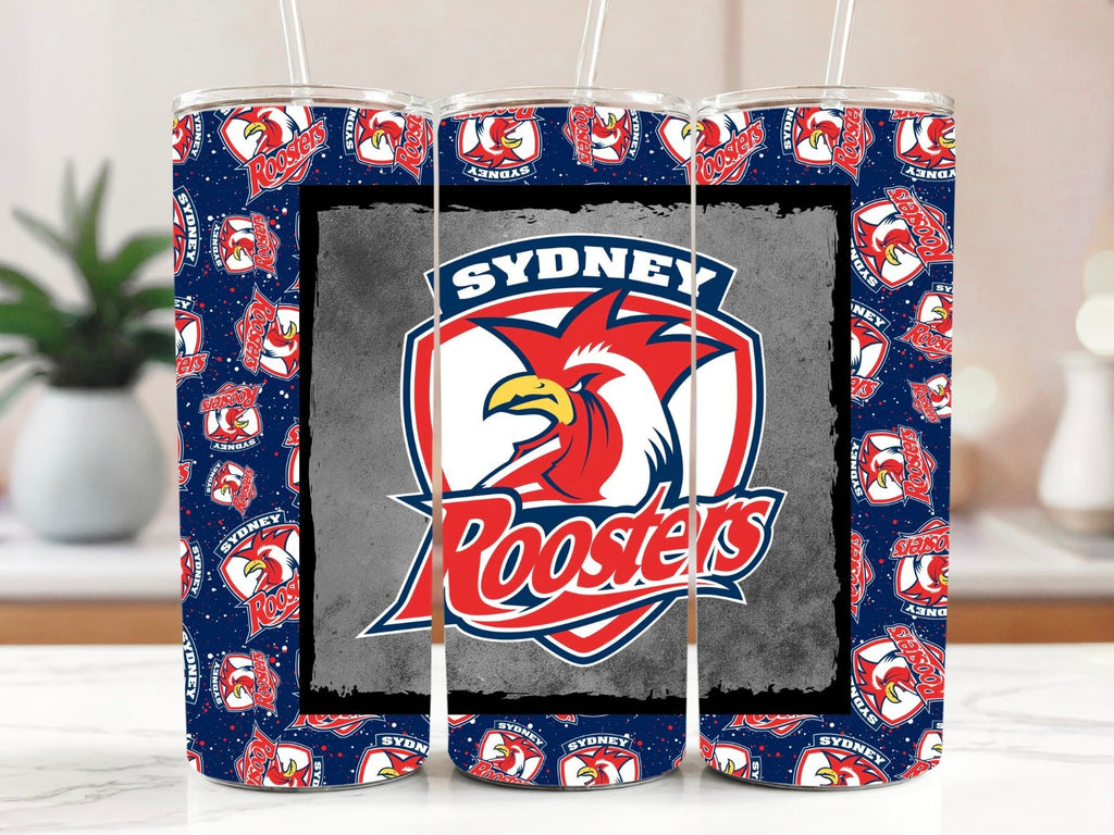 NRL Sydney Roosters 20oz Stainless Steel Tumbler