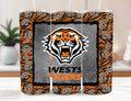 NRL West Tigers 20oz Stainless Steel Tumbler