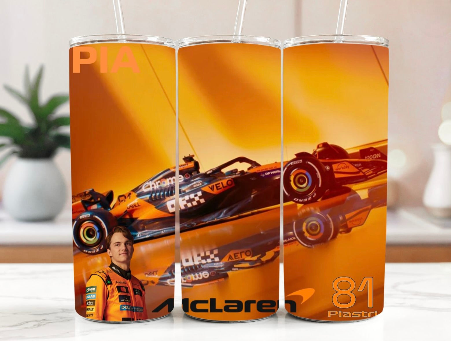 Oscar Piastri  20oz Stainless Steel Tumbler