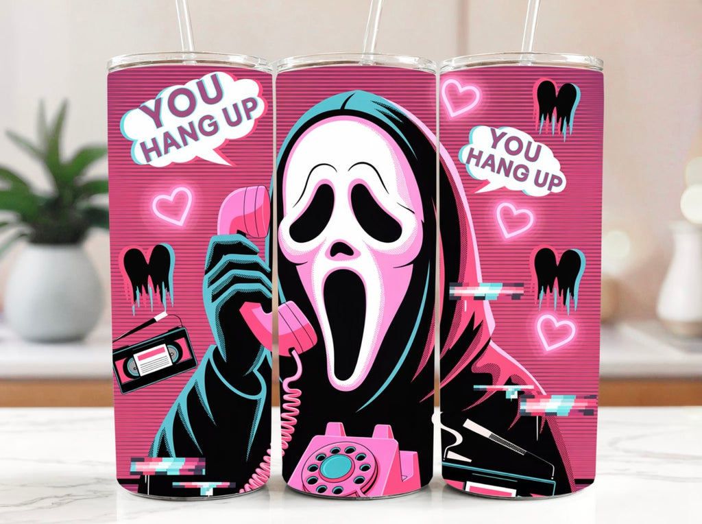 Scream GhostFace  20oz Stainless Steel Tumbler