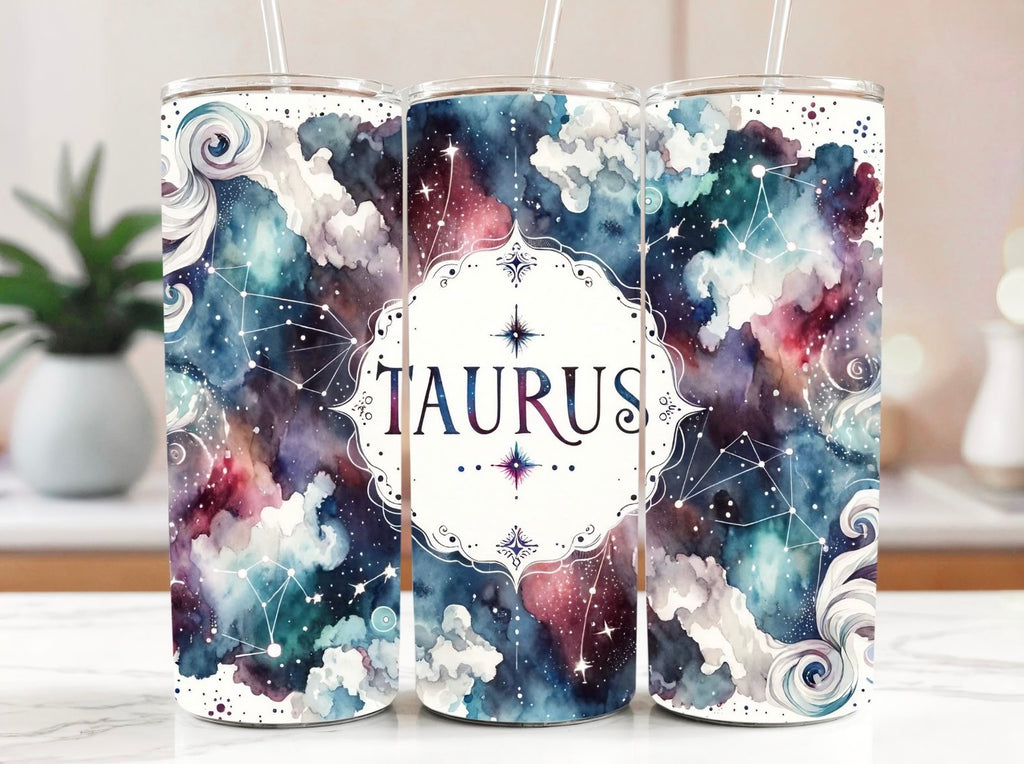 Astrology Taurus 20oz Stainless Steel Tumbler
