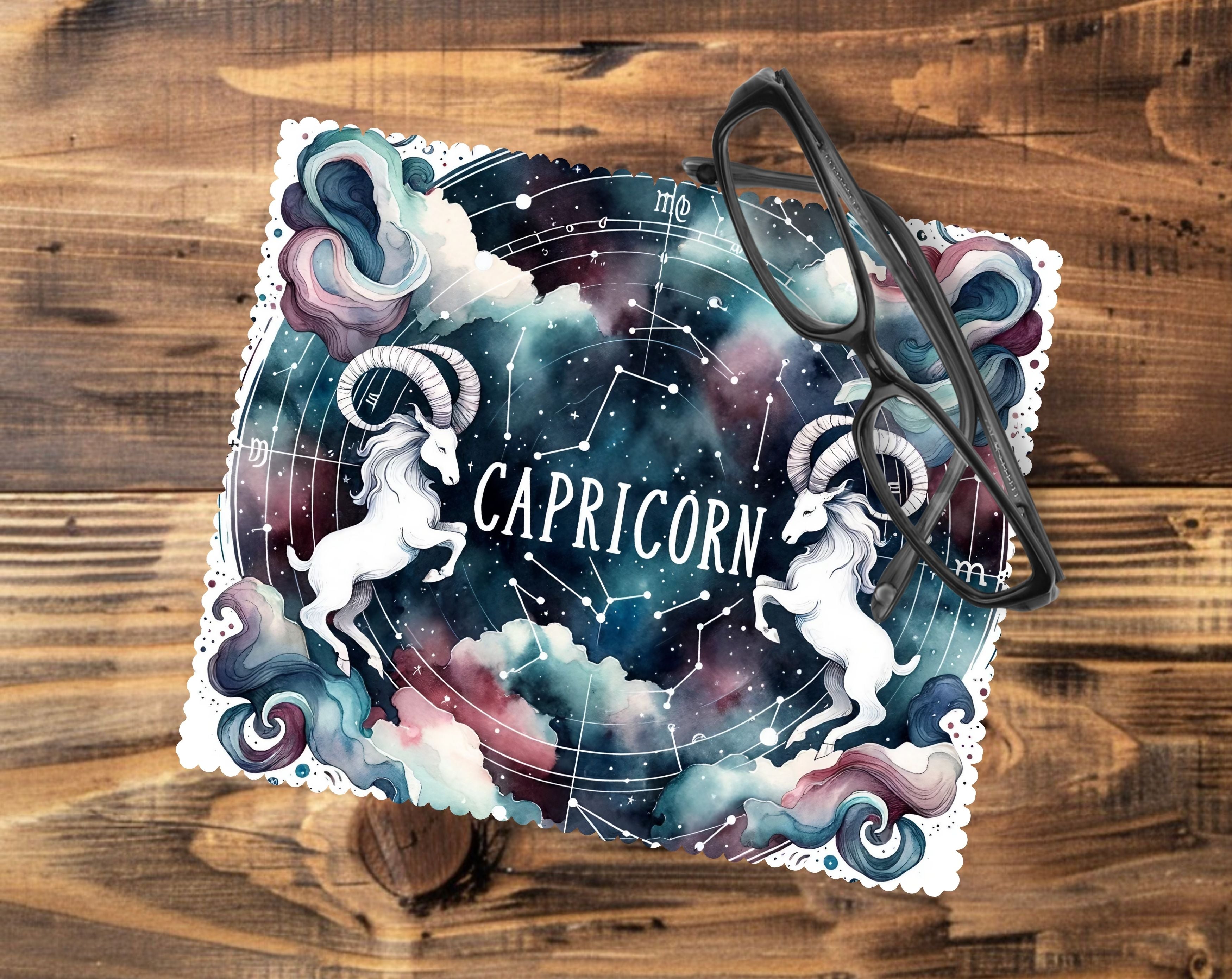 Capricorn Astrology Glasses  Tablet/Phone Cleaning Cloth