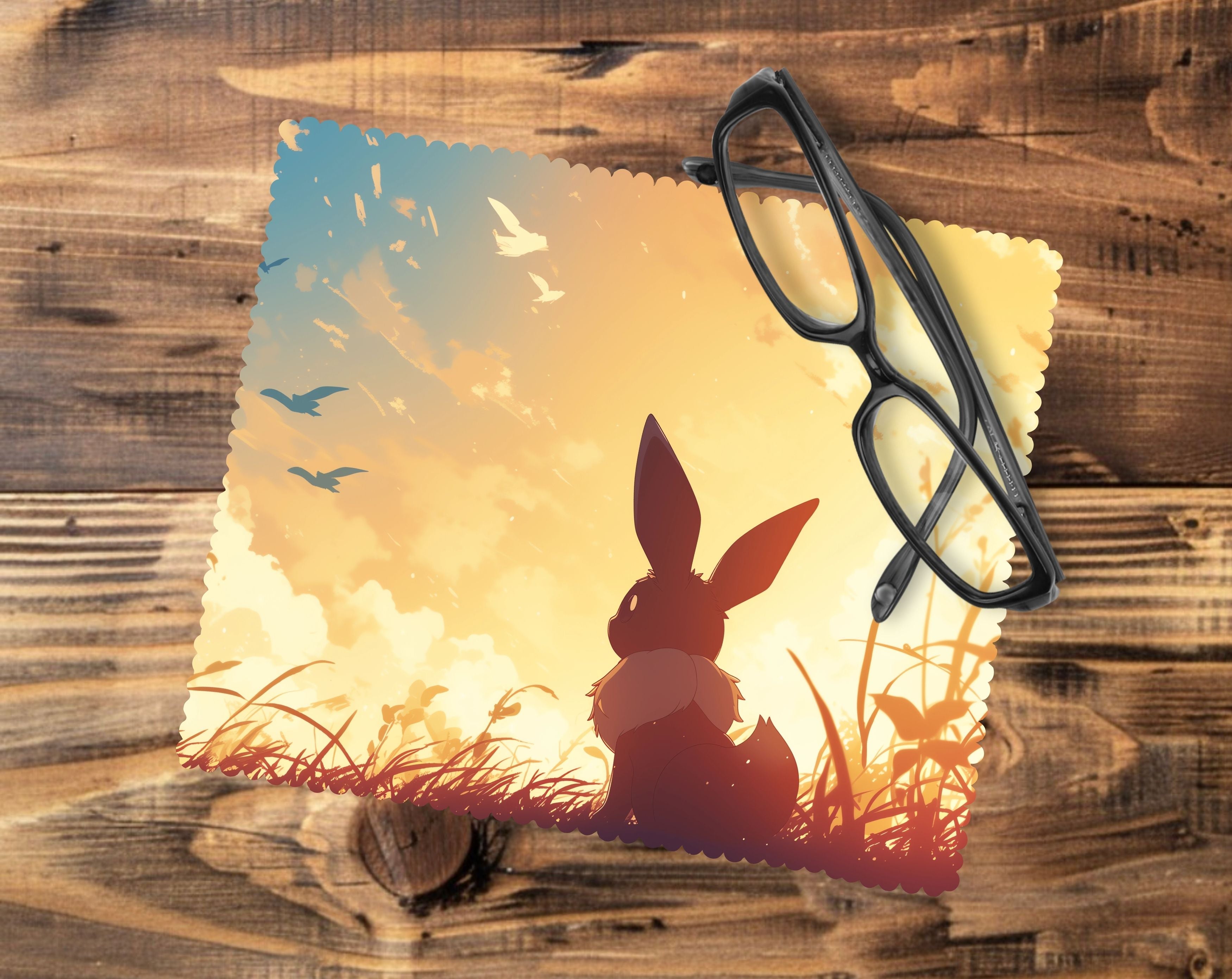Pokemon Glasses Tablet/Phone Cleaning Cloth