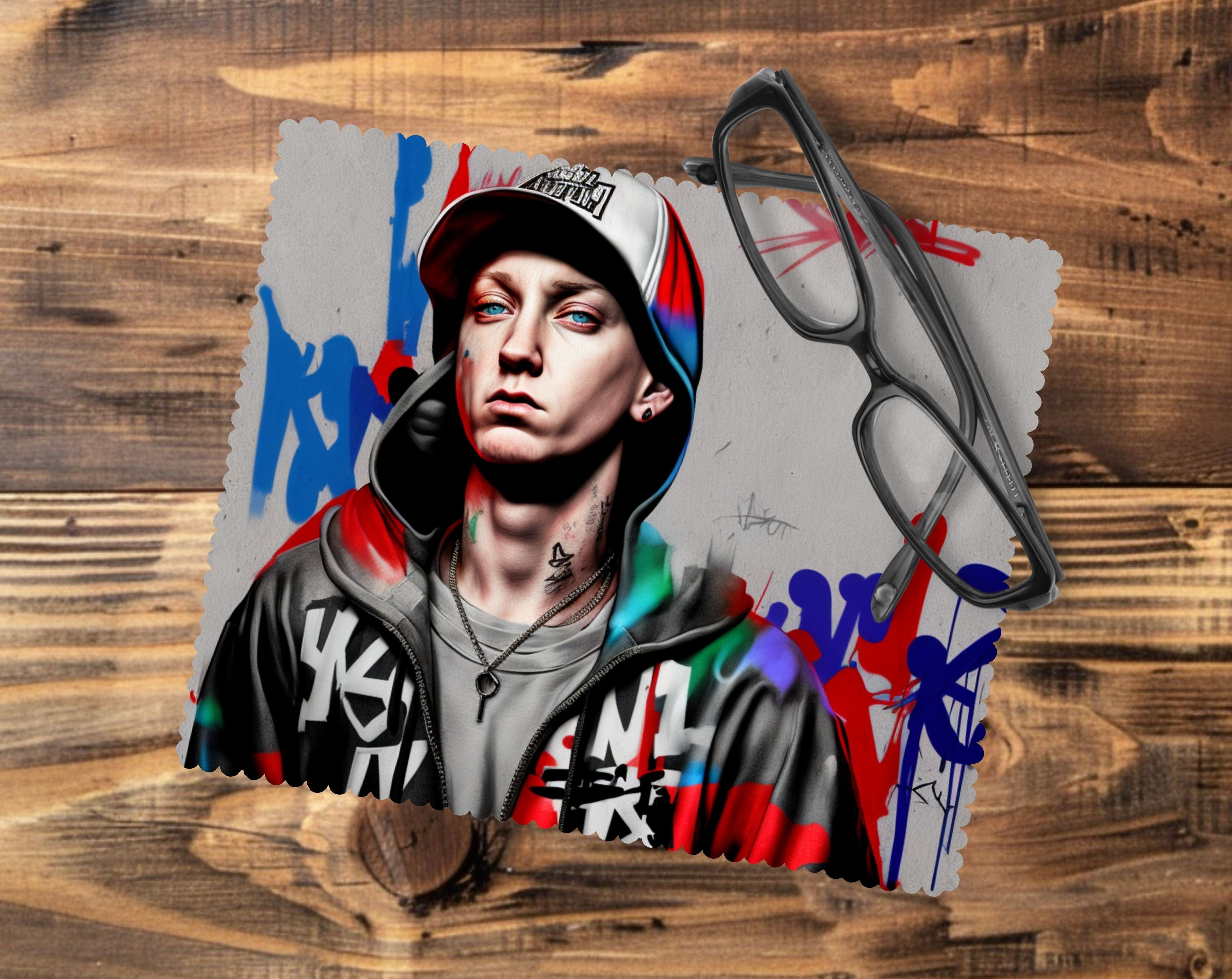 Eminem Glasses Tablet/Phone Cleaning Cloth