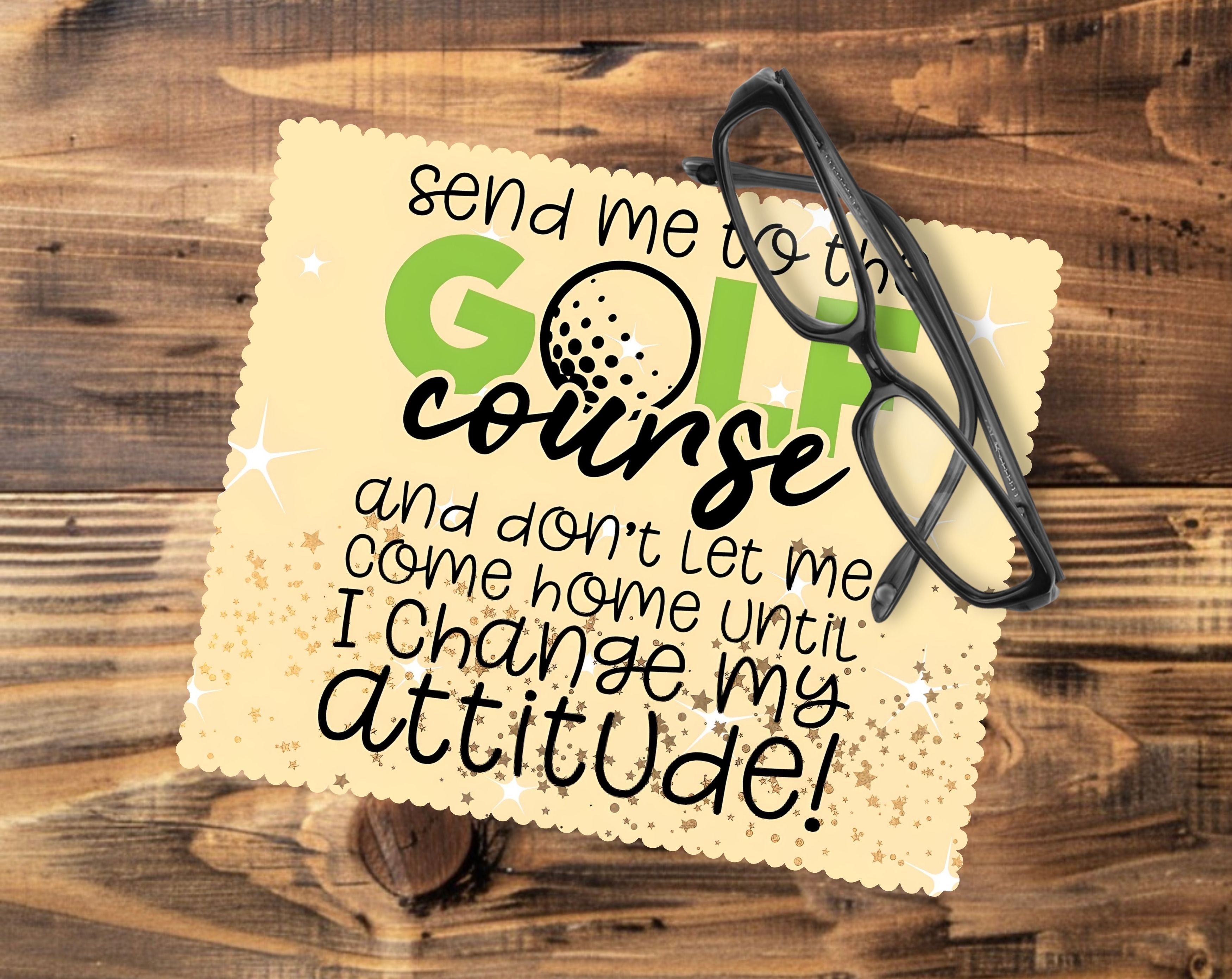 Golf Glasses Tablet/Phone Cleaning Cloth