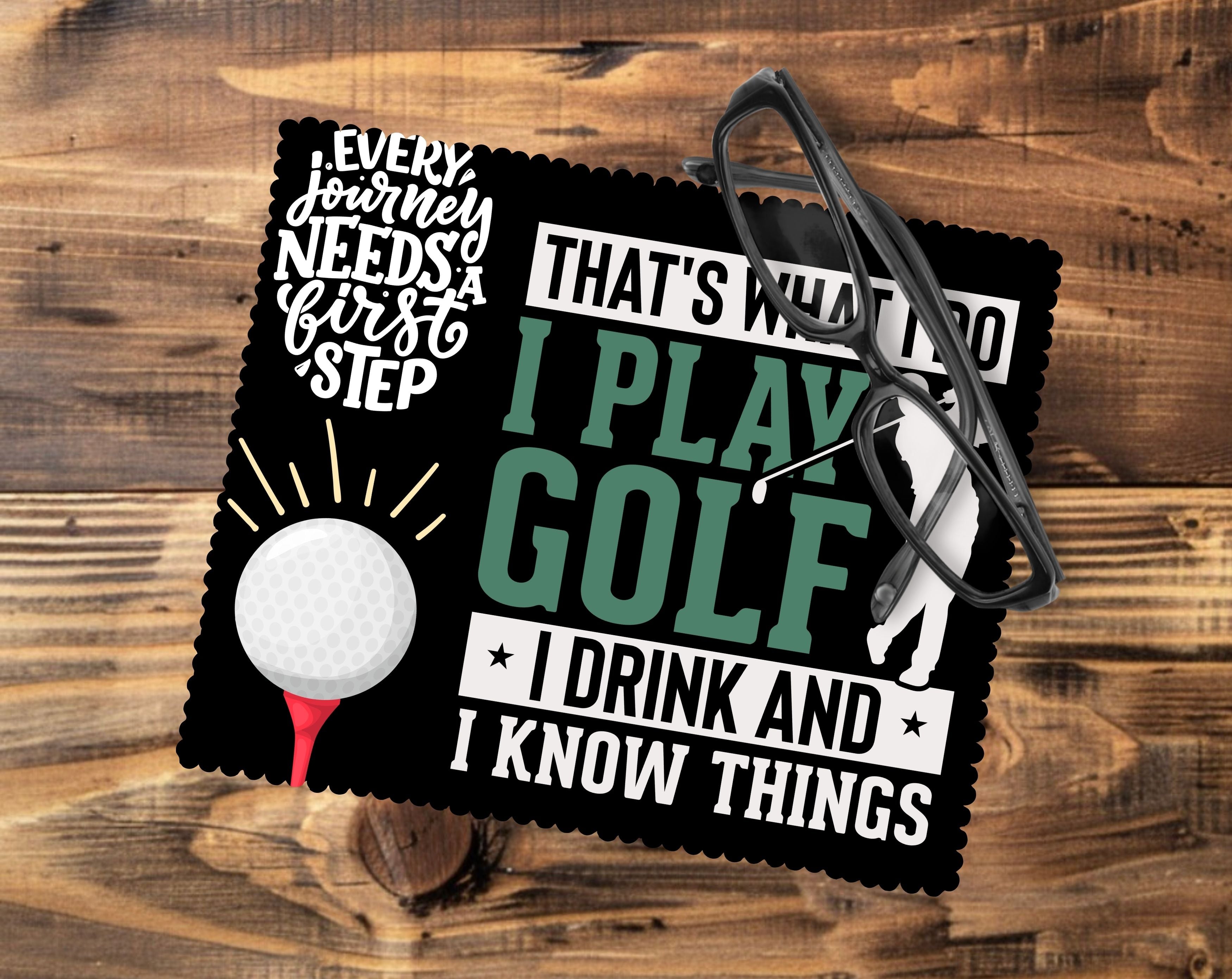 Golf Glasses Tablet/Phone Cleaning Cloth