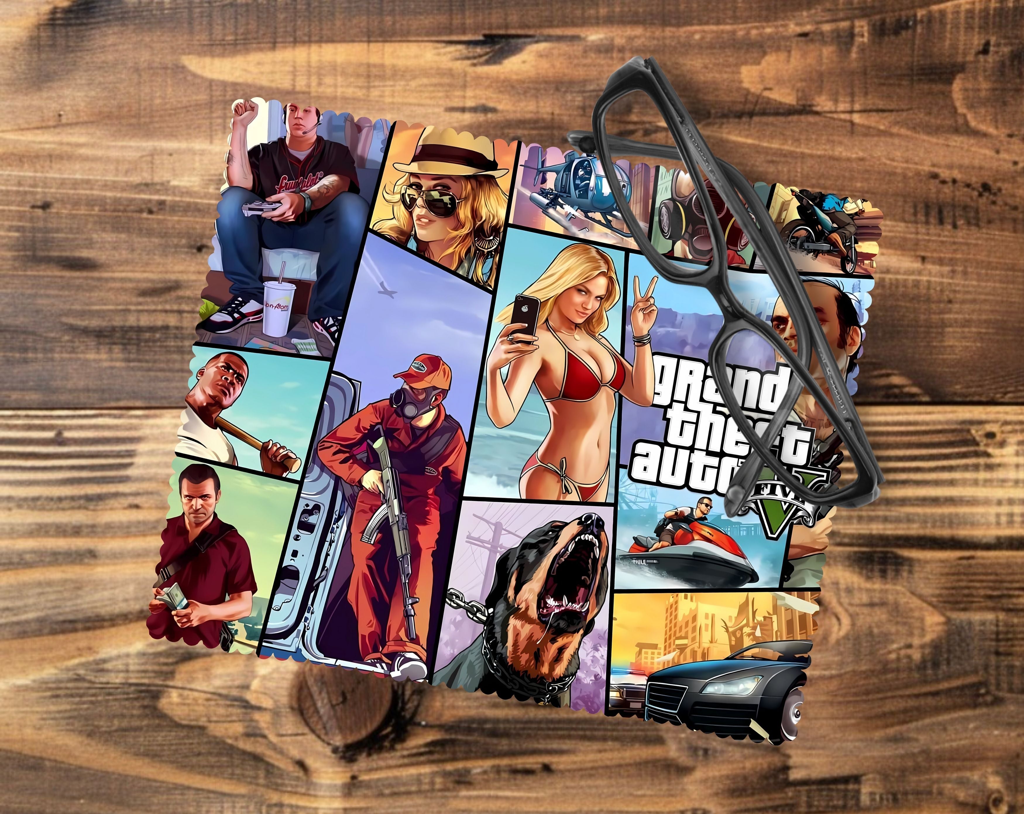 GTA Glasses Tablet/Phone Cleaning Cloth