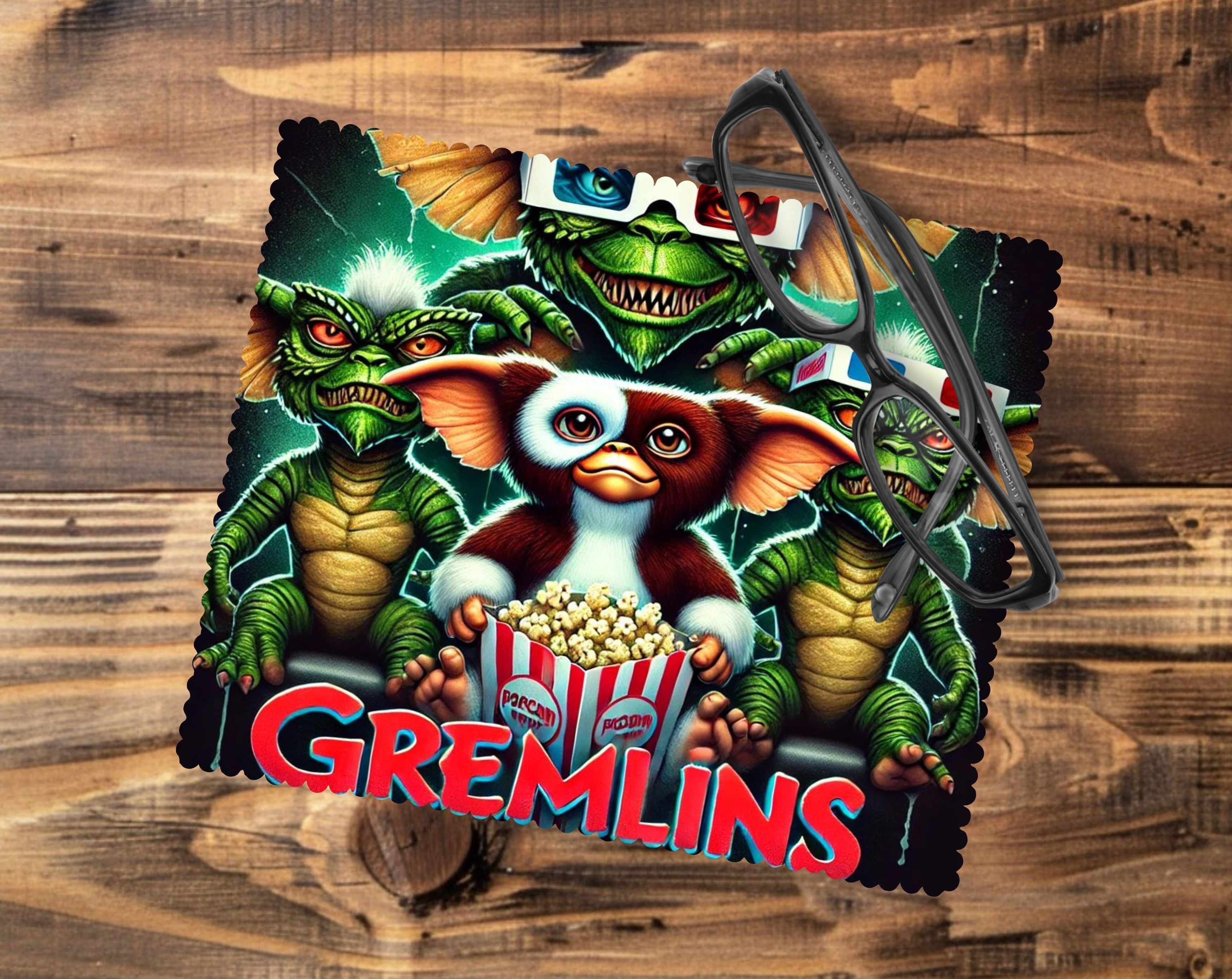 Gremlins  Glasses Tablet/Phone Cleaning Cloth