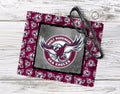 NRL Manly Sea Eagles Glasses Tablet/Phone Cleaning Cloth