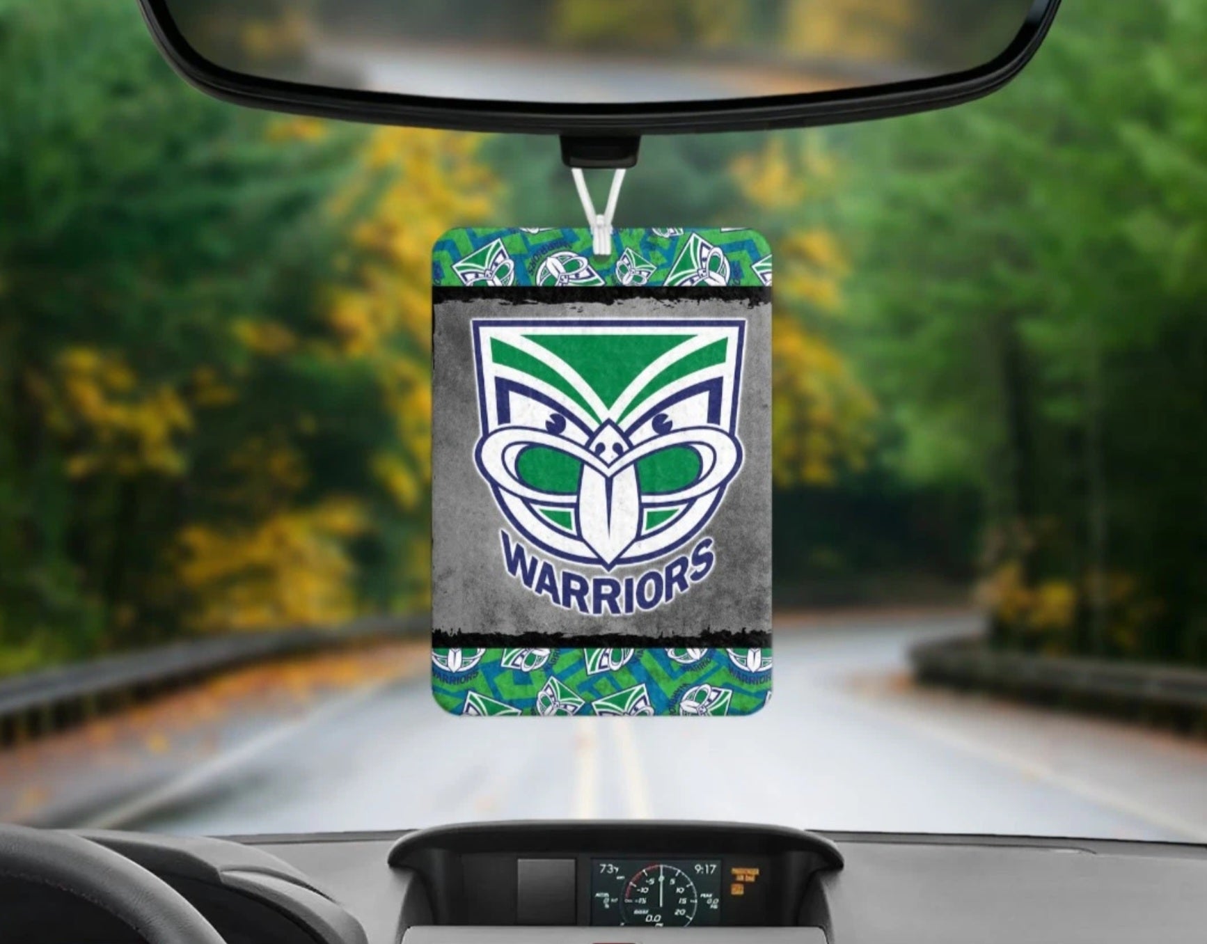 New Zealand Warriors Reusable Car Air Freshener