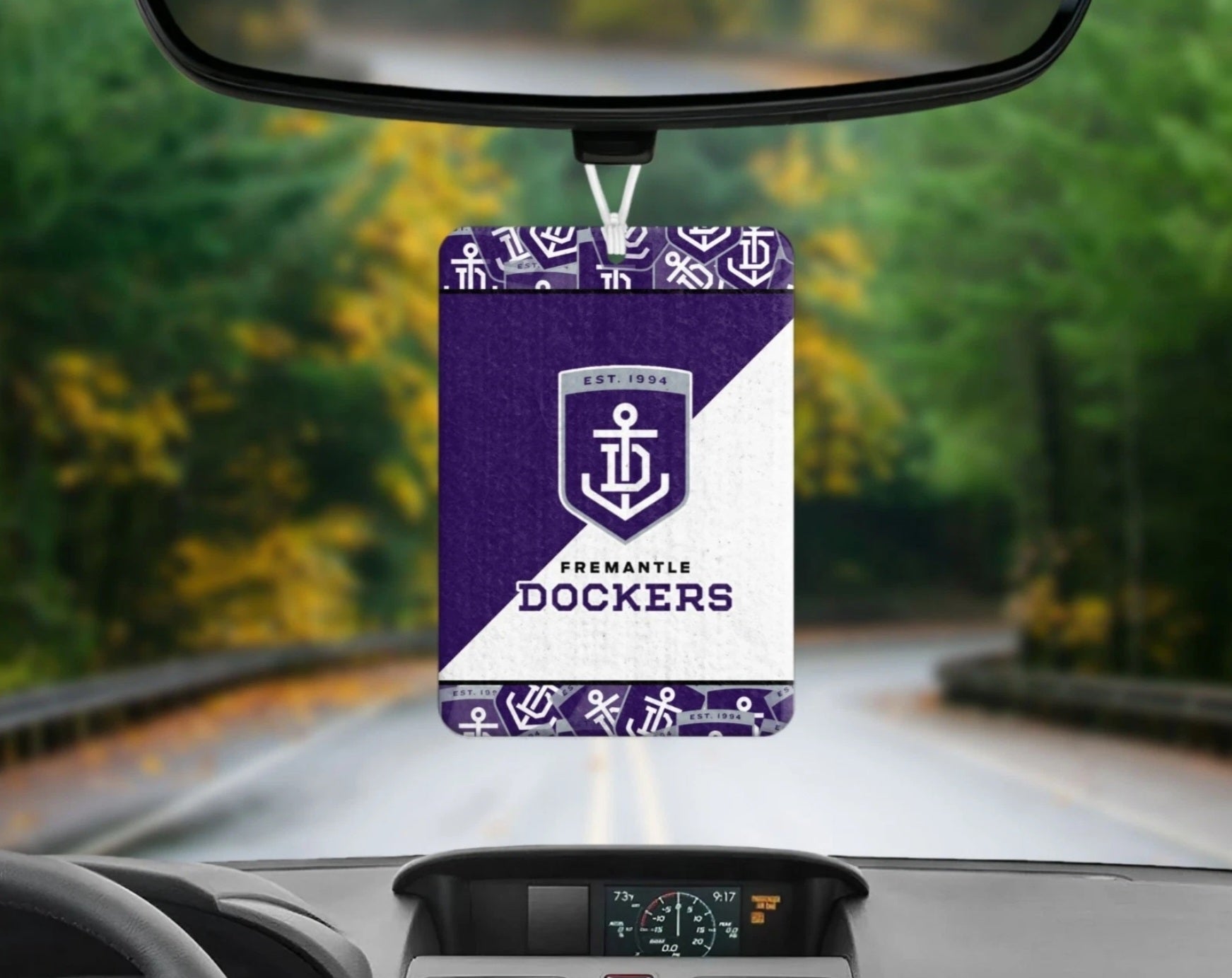 Freemantle Dockers Reusable Car Air Freshener