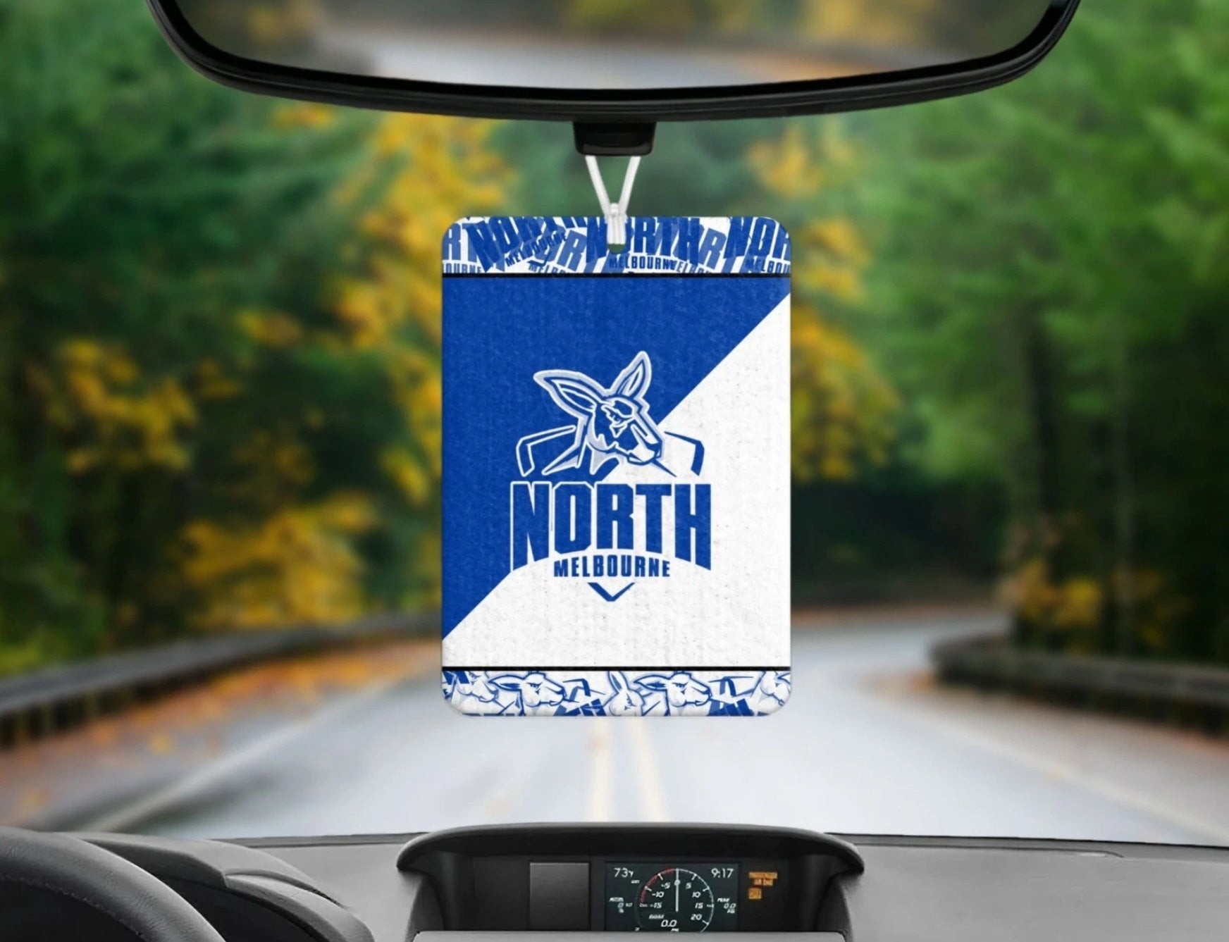 North Melbourne Football Reusable Car Air Freshener