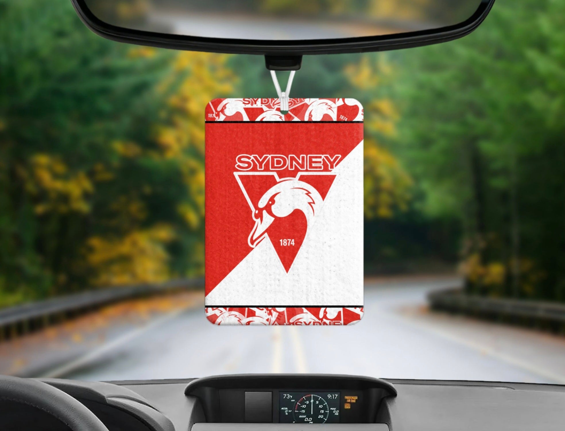 Sydney Swans Reusable Car Air Freshener