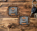 NRL West Tigers Car Cup Coasters Set Of 2