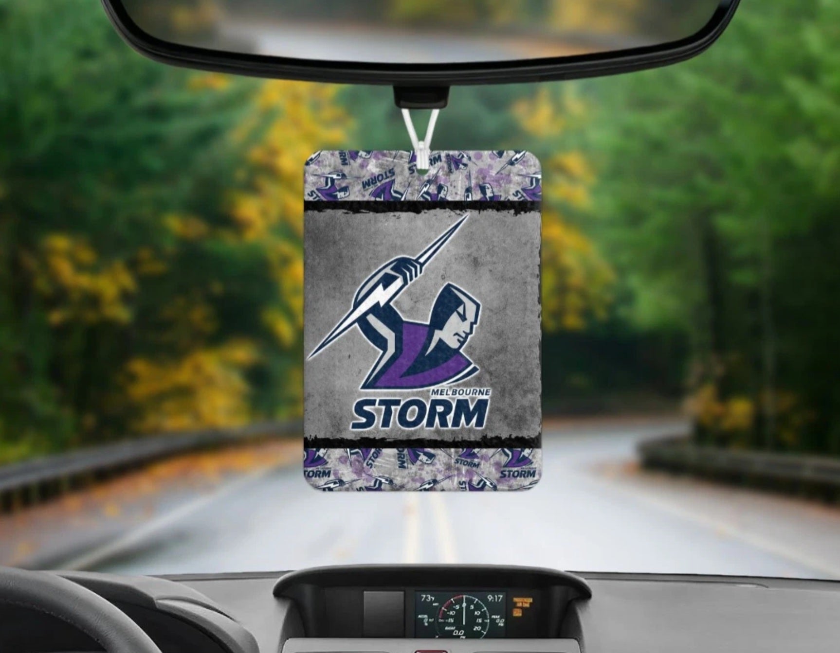 Melbourne Storm Reusable Car Air Freshener
