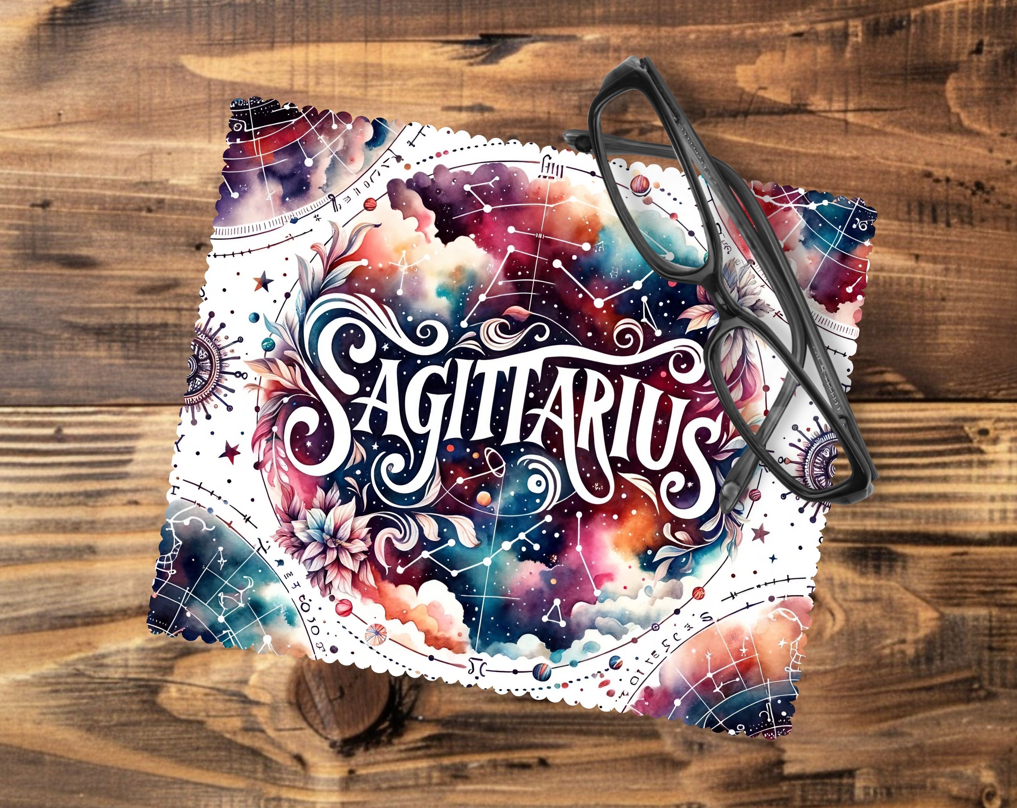 Sagittarius Astrology Glasses  Tablet/Phone Cleaning Cloth