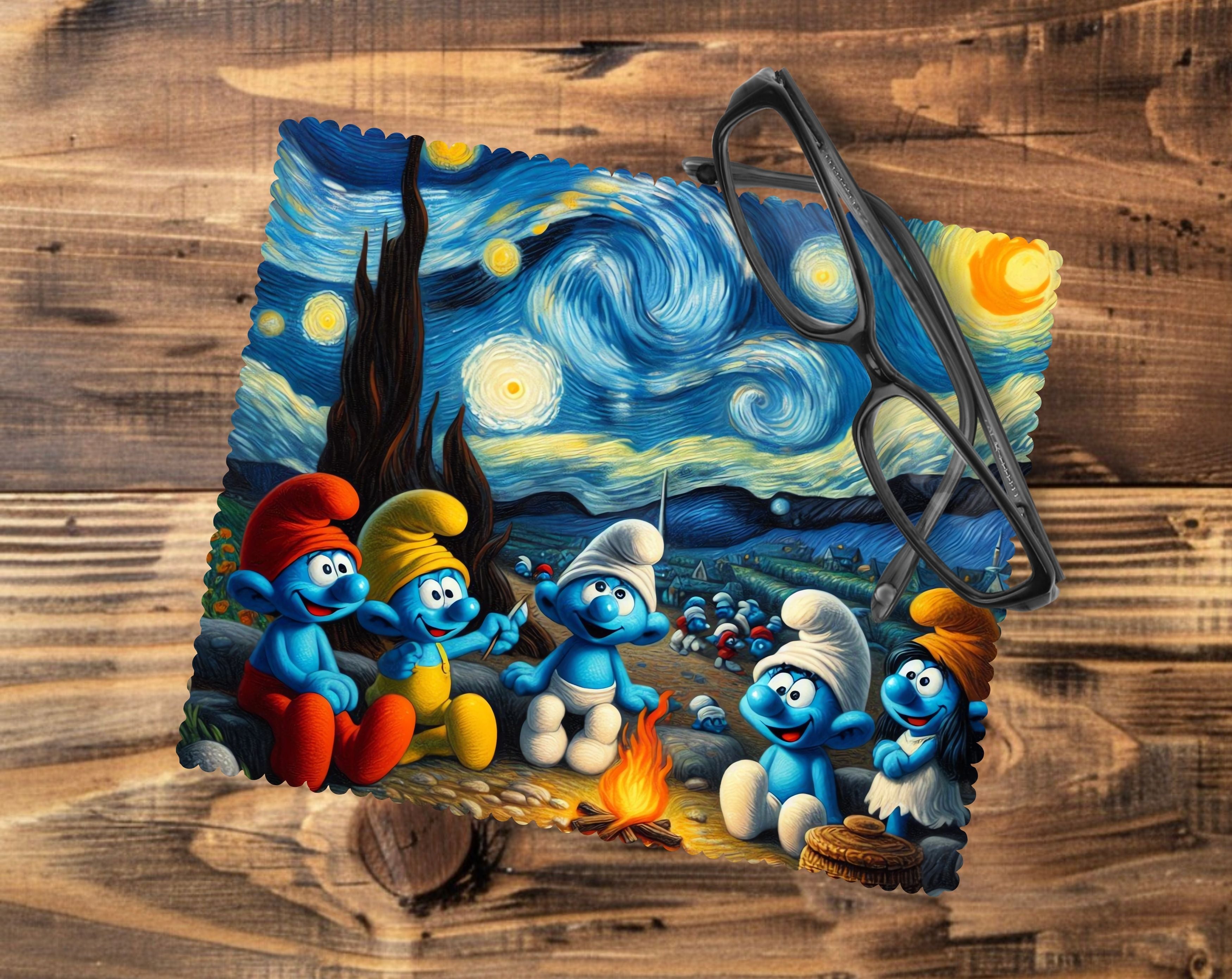 Smurf Glasses Tablet/Phone Cleaning Cloth