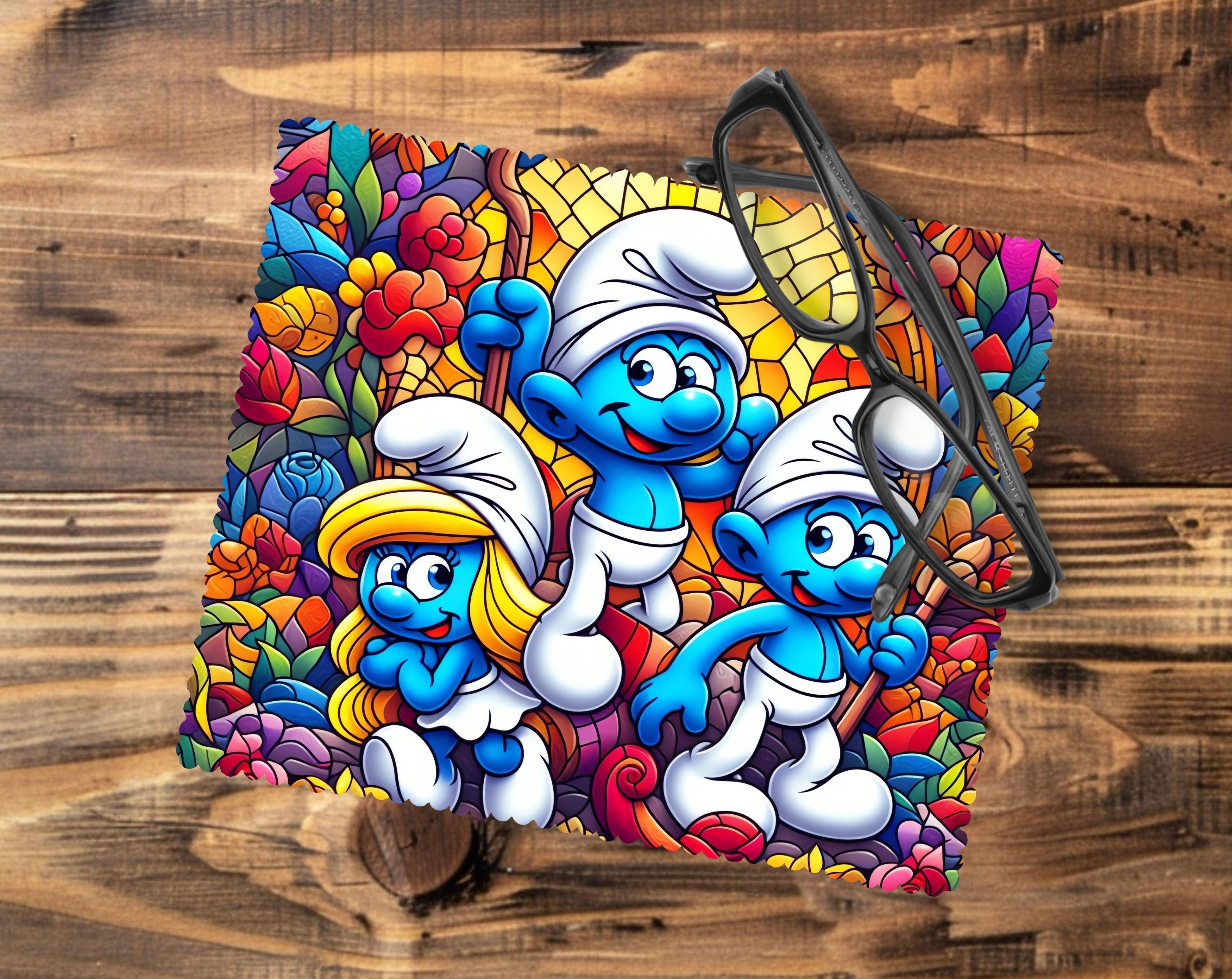 Smurf Glasses Tablet/Phone Cleaning Cloth