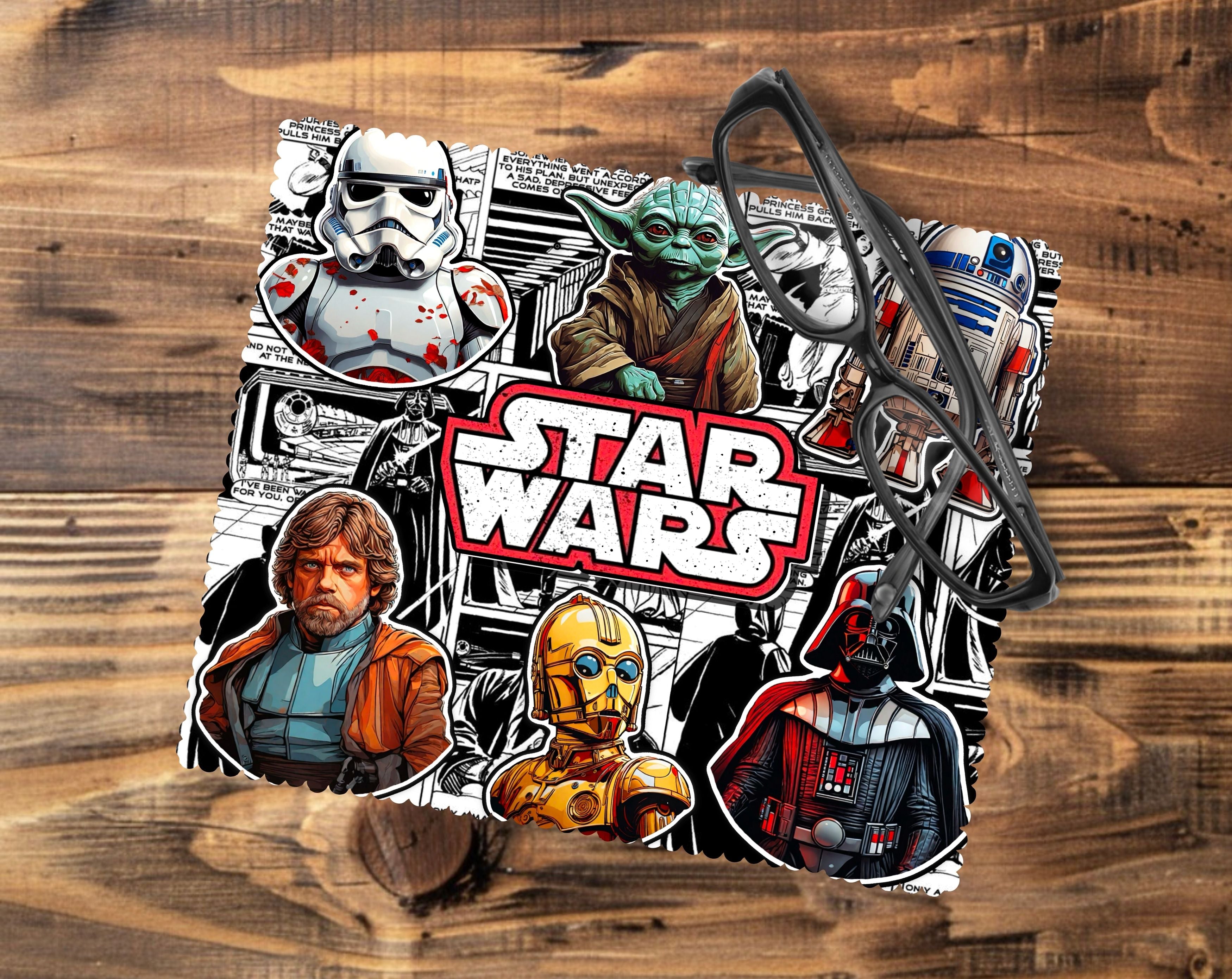 Star Wars Glasses Tablet/Phone Cleaning Cloth