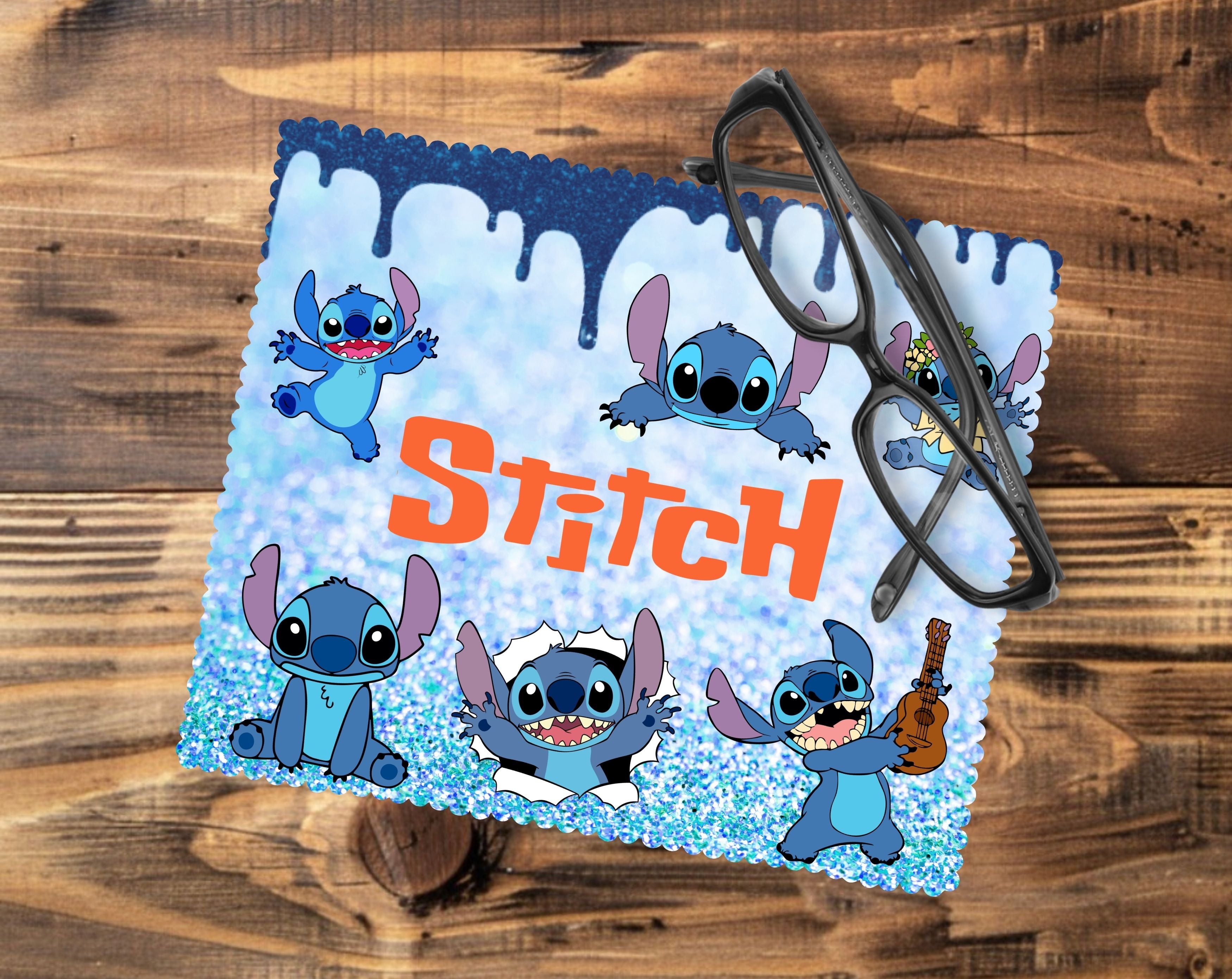 Stitch Glasses Tablet/Phone Cleaning Cloth